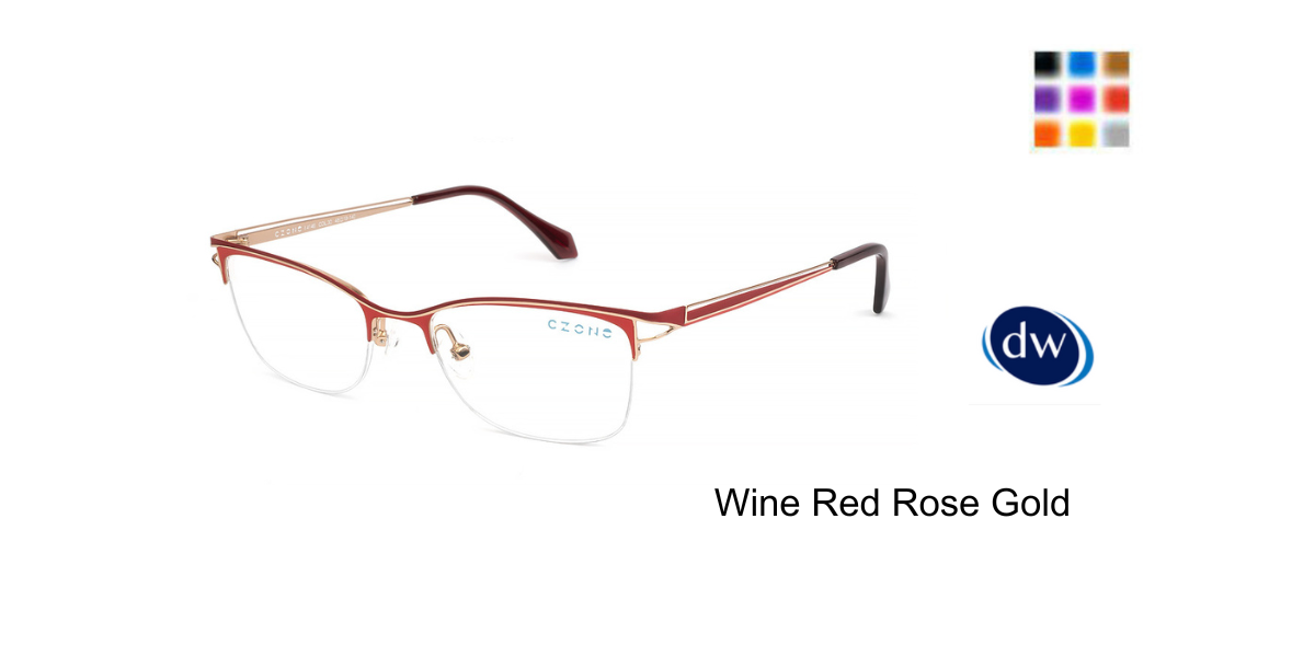 Wine Red Rose Gold