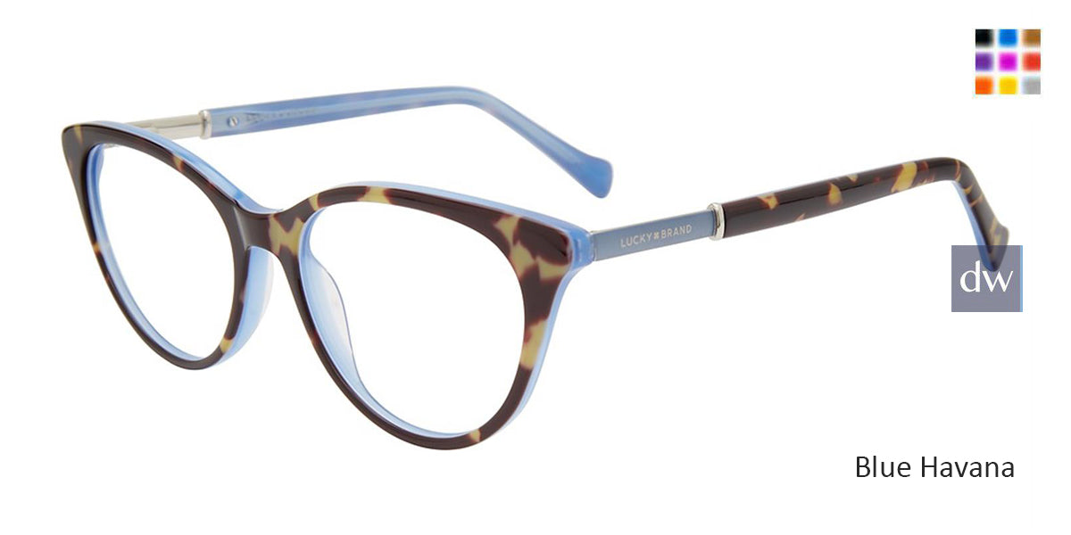 Blue Havana Lucky Brand VLBD235 Eyeglasses