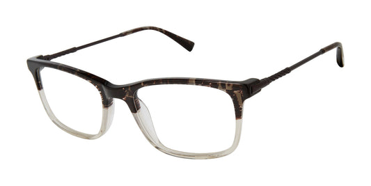 Black/Crystal Buffalo BM001 Eyeglasses.