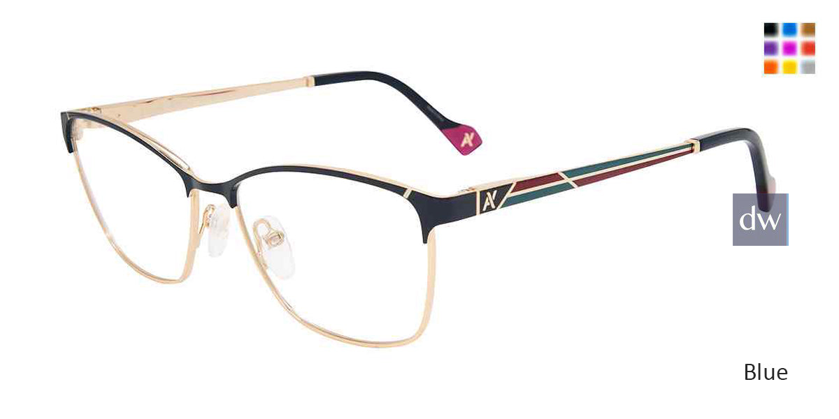 Blue Yalea VYA004 Eyeglasses