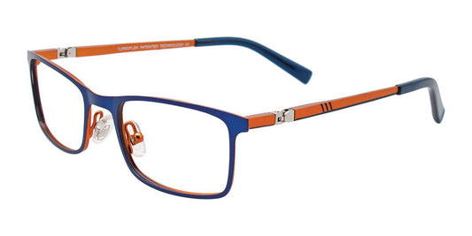 Matte Blue Matte Orange