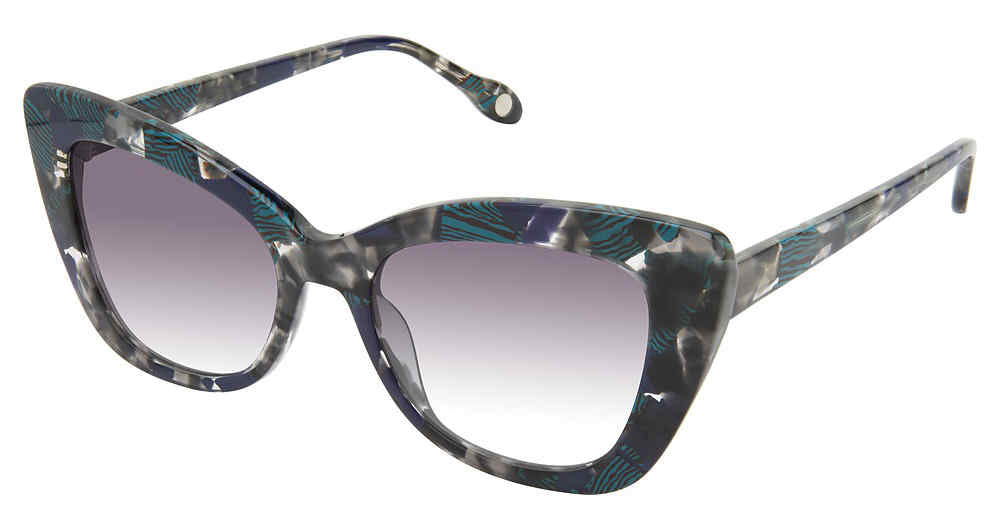 FYSH F-2063 Sunglasses Blue Mosaic