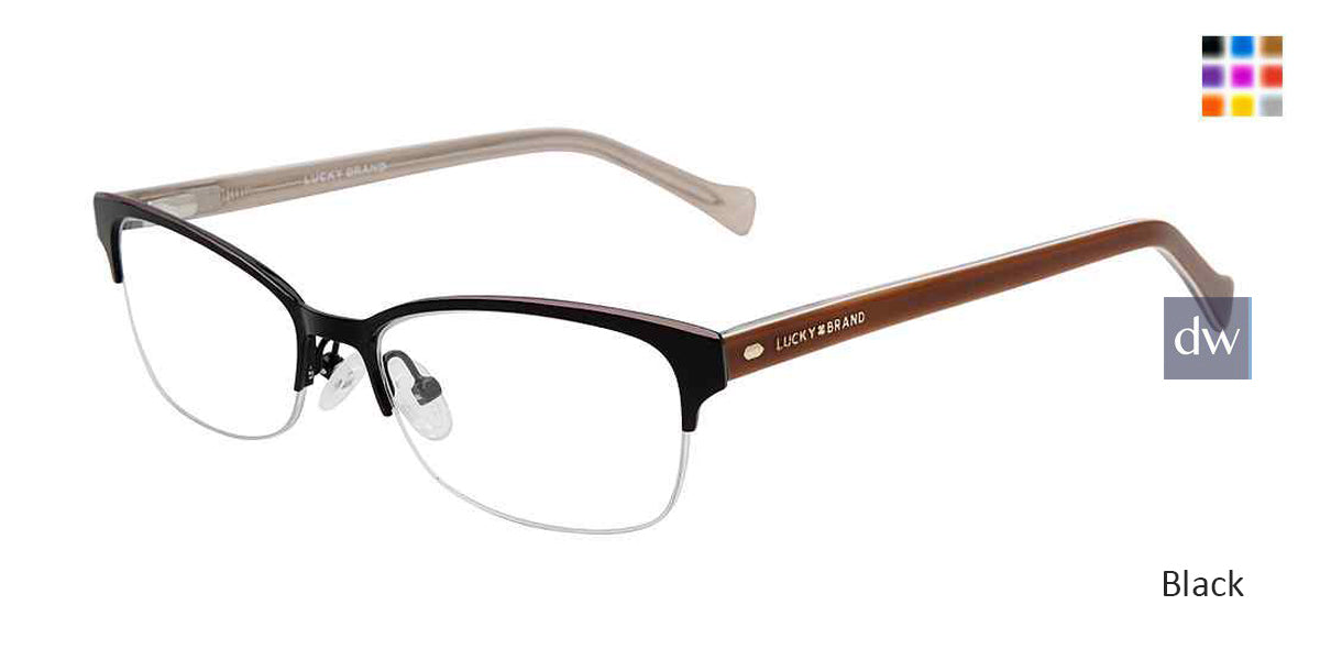 Black Lucky Brand VLBD126 Eyeglasses