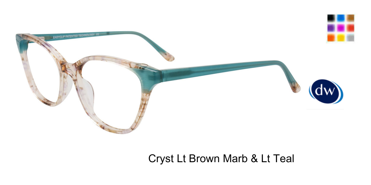Cryst Lt Brown Marb Lt Teal