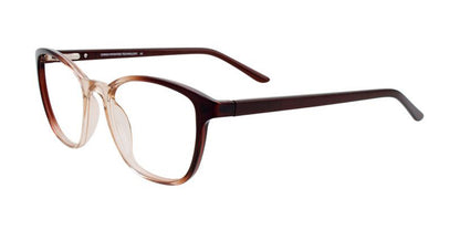 Dark Brown & Light Brown Crystal Cargo C5049 Eyeglasses.