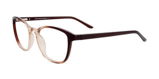 Dark Brown & Light Brown Crystal Cargo C5049 Eyeglasses.