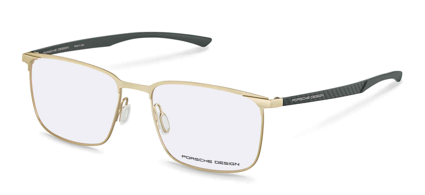 PORSCHE DESIGN P8753 Eyeglasses Gold Grey