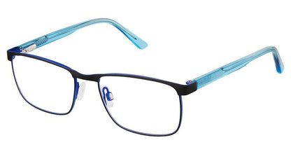 BLACK-BLUE SUPERFLEX-KIDS SFK-263 Eyeglasses