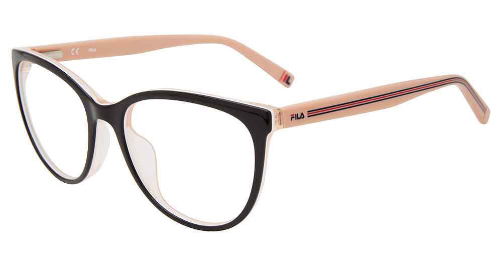 Black 09EF Fila VF9399 Eyeglasses