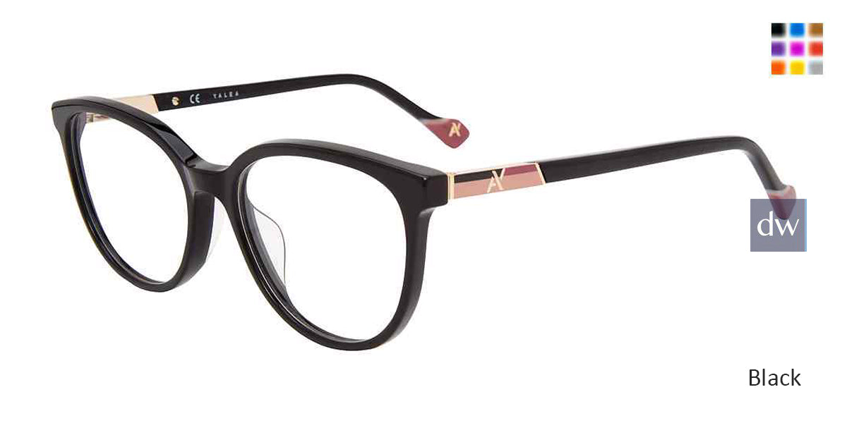 Black Yalea VYA003L Eyeglasses