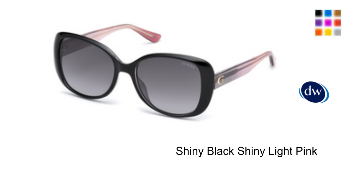 Shiny Black Shiny Light Pink