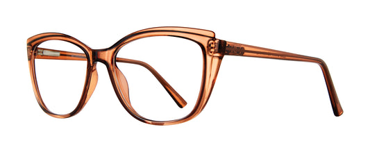 Brown Affordable Designs jada Eyeglasses