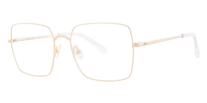 Gold Vera Wang V571 Eyeglasses.