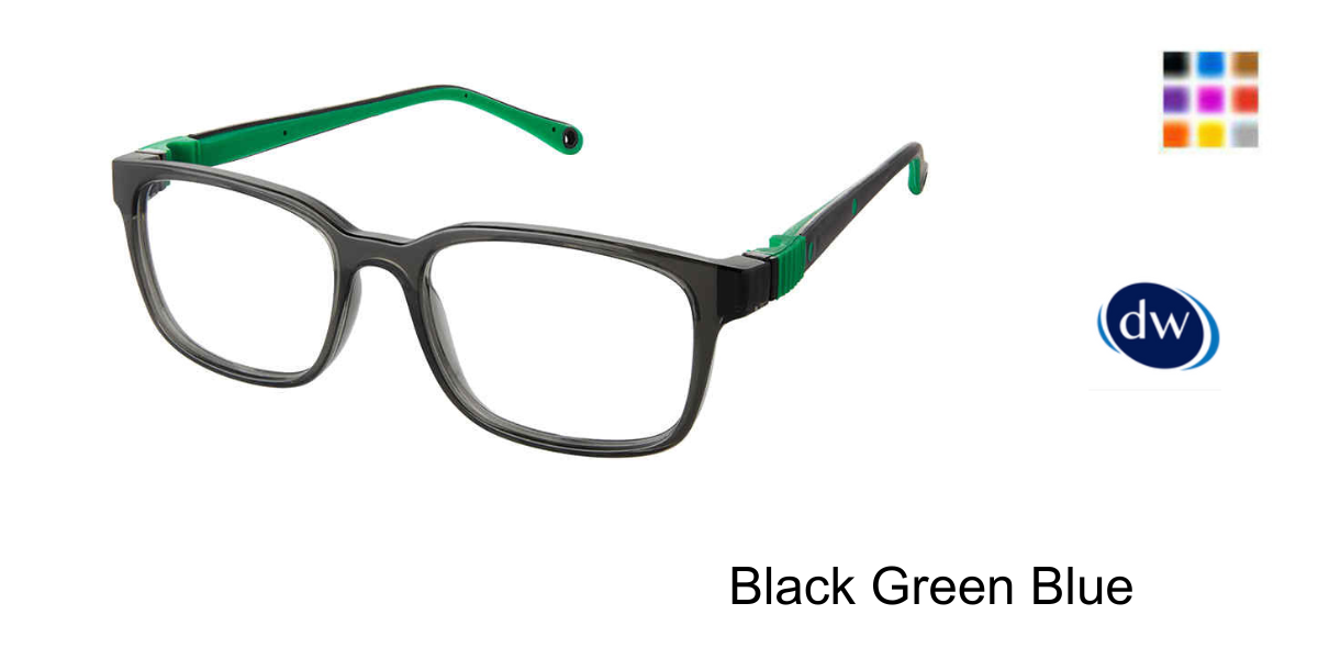 Black Green Blue