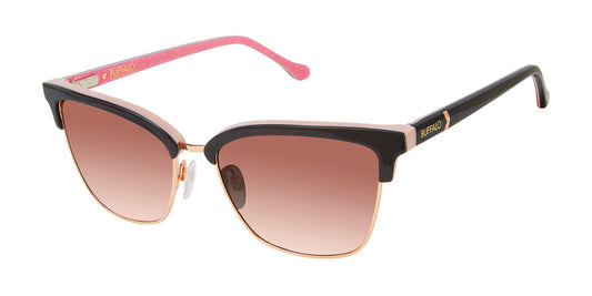 Black/Blush Buffalo BWS001 Sunglasses.
