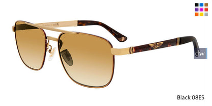 Black (08ES) Police SPL890 Sunglasses.
