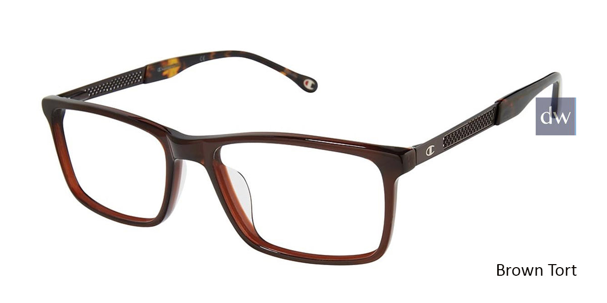 Brown Tort Champion c02 2015UF Tailored Fit Champion Eyeglasses.