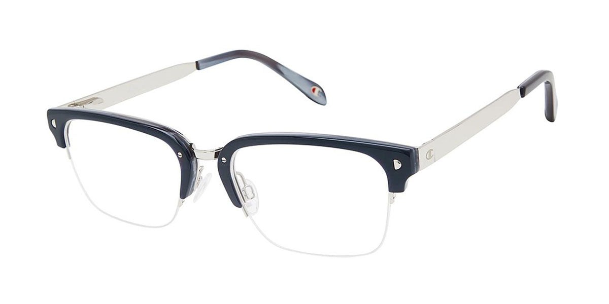 Navy/Silver c01 Champion 2024 Eyeglasses.