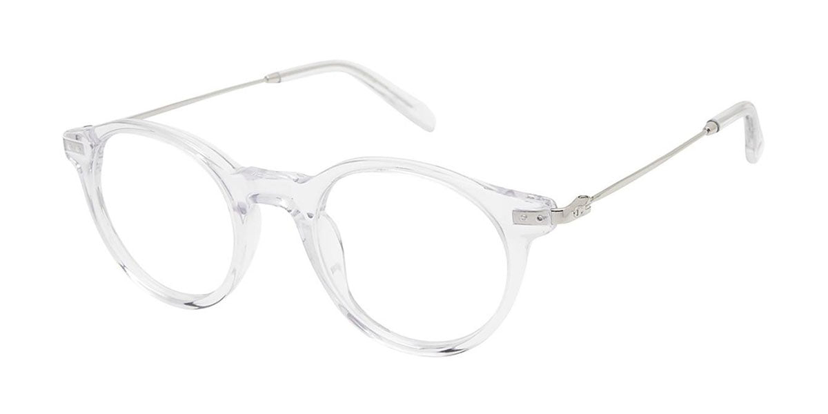 Crystal/Silver c02 Champion 2027 Eyeglasses.