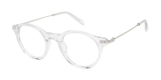 Crystal/Silver c02 Champion 2027 Eyeglasses.