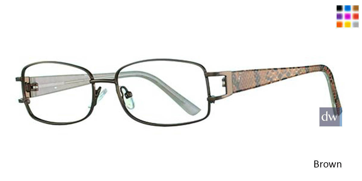 Brown Parade Plus 2035 Eyeglasses.