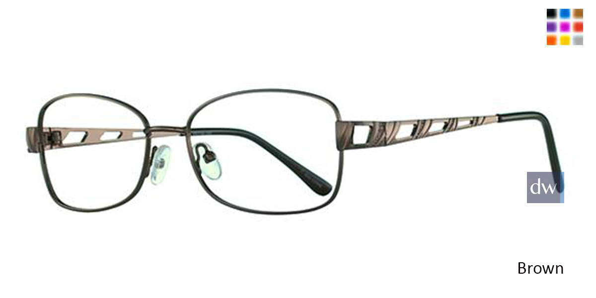 Brown Parade Plus 2036 Eyeglasses.