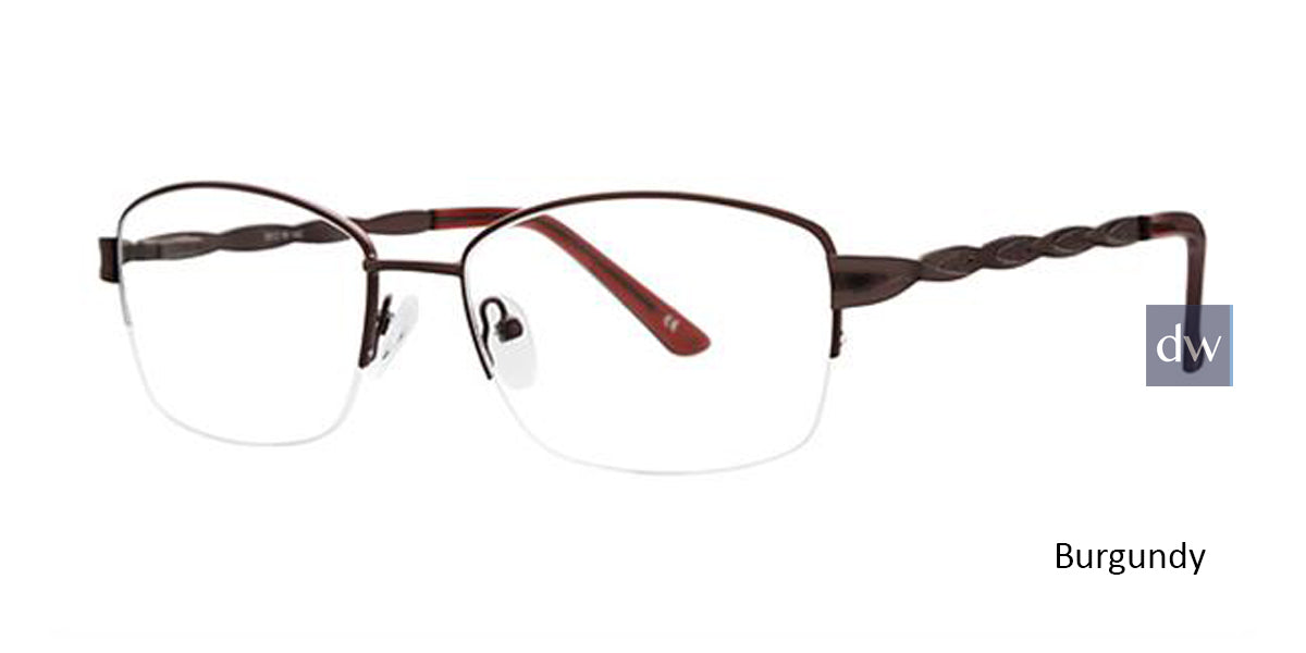 Burgundy Parade Plus 2038 Eyeglasses.