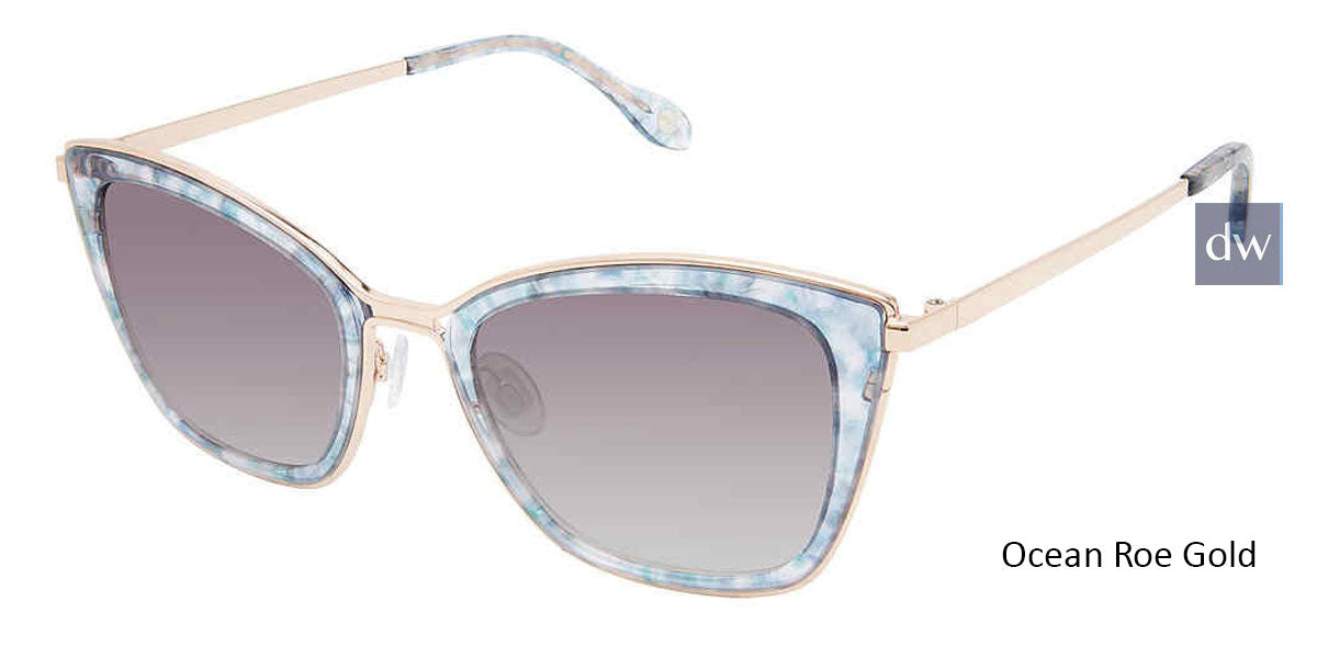 Ocean Roe Gold Fysh F-2072 Sunglasses