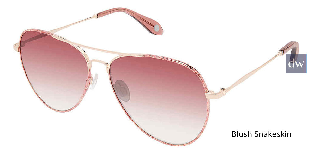 Blush Snakeskin  Fysh F-2079 Sunglasses