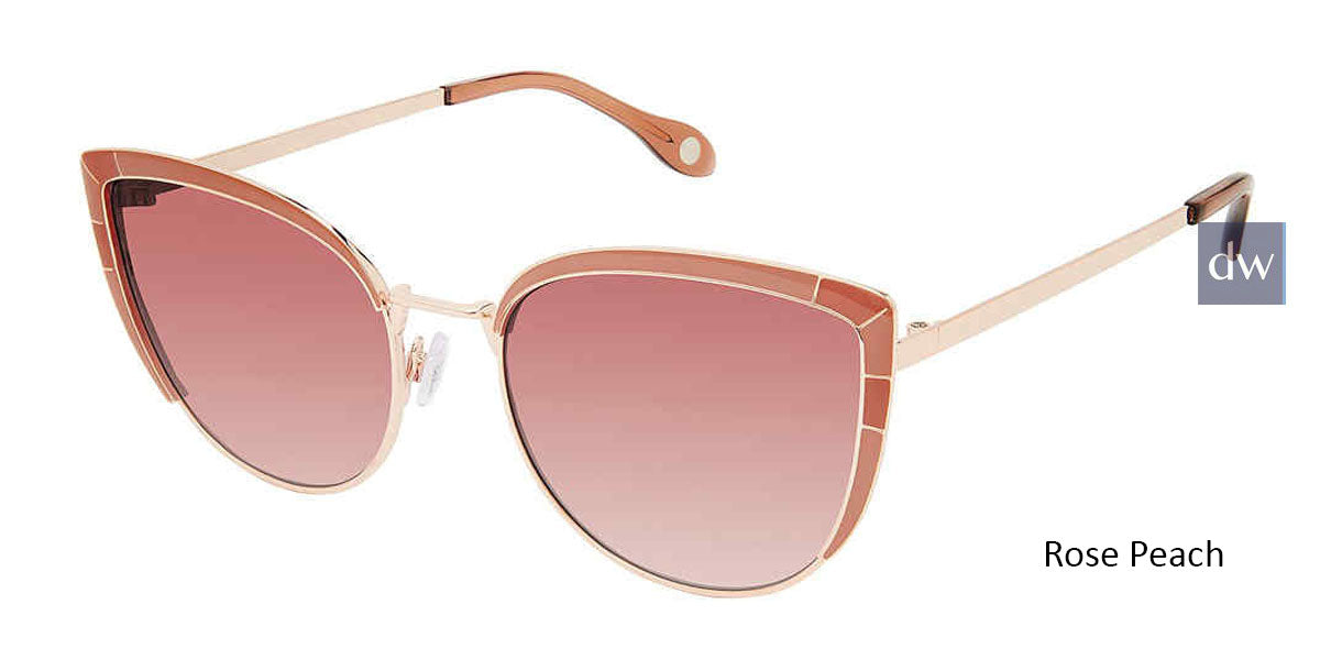 Rose Peach Fysh F-2082 Sunglasses