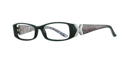 Purple Stripe/Black Parade Plus 2102 Eyeglasses.