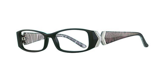 Purple Stripe/Black Parade Plus 2102 Eyeglasses.