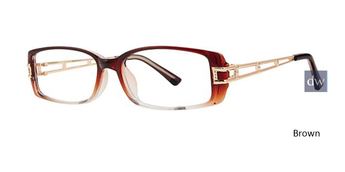 Brown Parade Plus 2128 Eyeglasses.