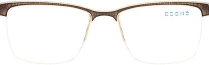 Brown/Gold C-Zone E2218 Eyeglasses