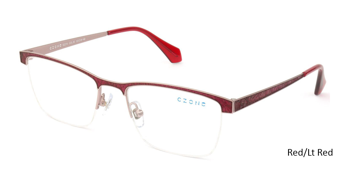 Red/Lt Red C-Zone E2218 Eyeglasses