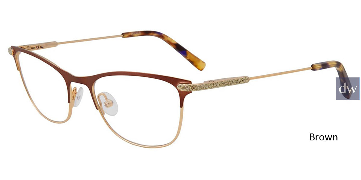 Brown Jones New York Petite J151 Eyeglasses - Teenager.
