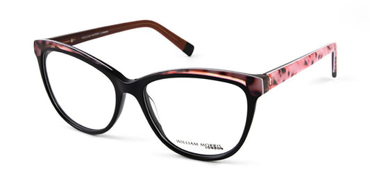 Black/Pink/Orange William Morris London WM50114 Eyeglasses.