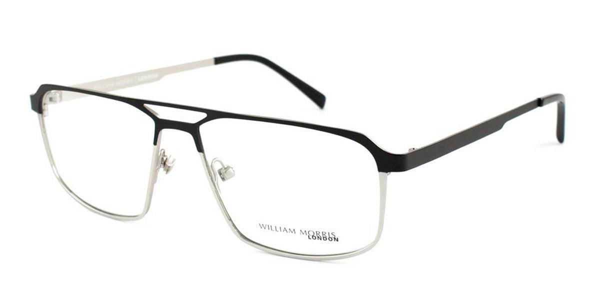 Black/Gun William Morris London WM6996 Eyeglasses.