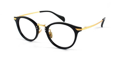 Black/Gold William Morris London WM50029 Eyeglasses - Teenager.