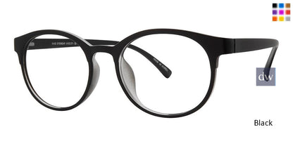 Black Vivid Collection Vivid 271 Eyeglasses.