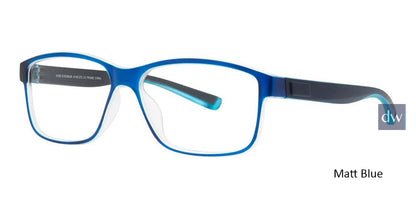 Matt Blue Vivid Collection Vivid 272 Eyeglasses.