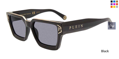 Black Philipp Plein SPP005M Sunglasses.