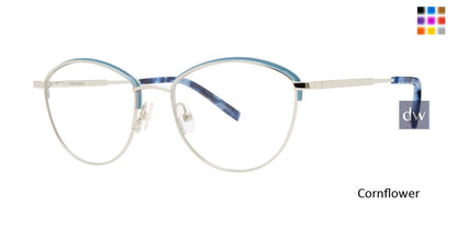 Cornflower Vera Wang V570 Eyeglasses.