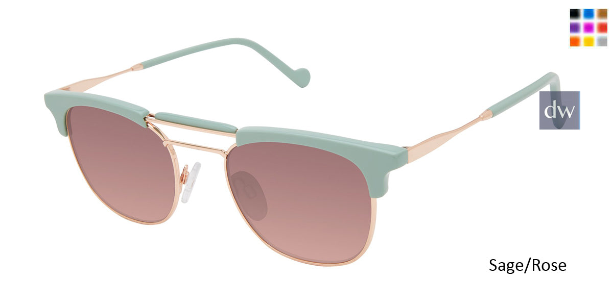 Sage/Rose Mini 747013 Sunglasses.