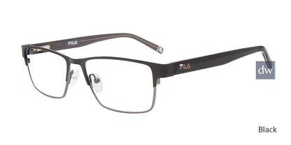 Black Fila VFI259 Eyeglasses
