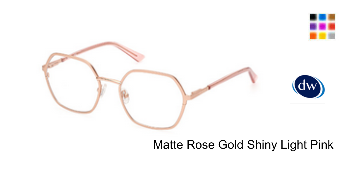Matte Rose Gold Shiny Light Pink