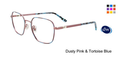Dusty Pink & Tortoise Blue