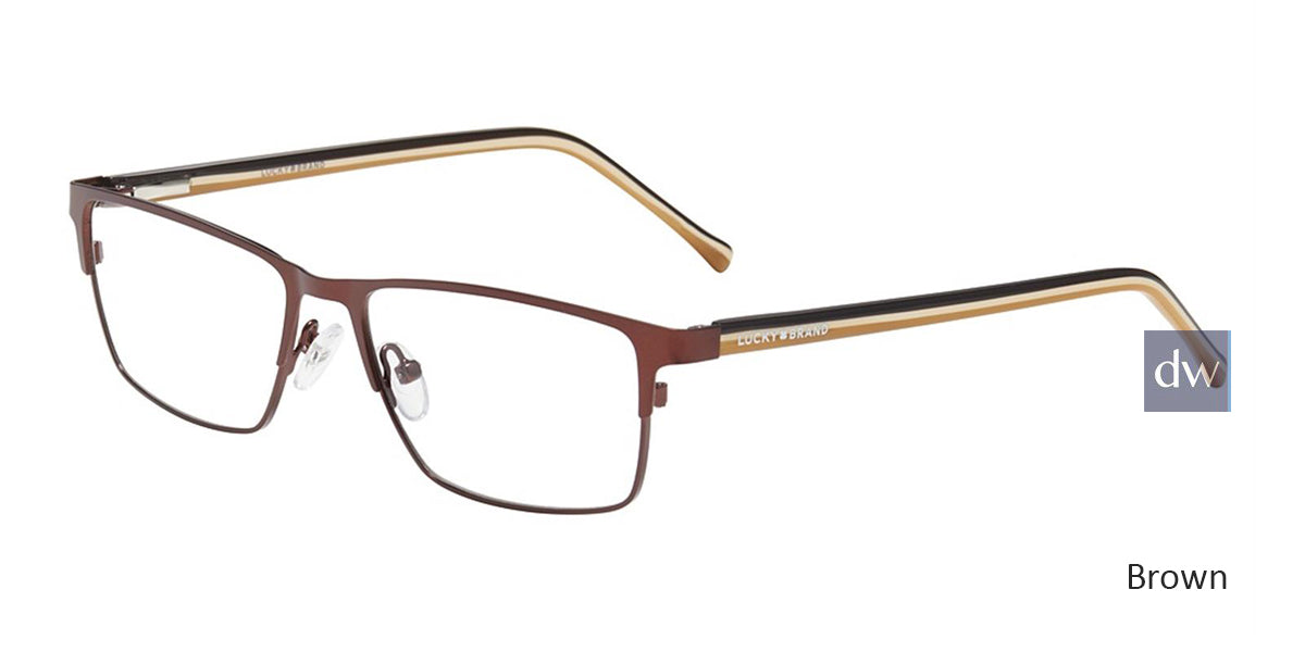 Brown Lucky Brand VLBD316 Eyeglasses