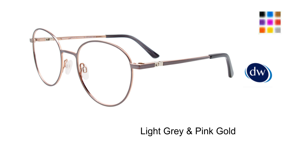 Light Grey Pink Gold