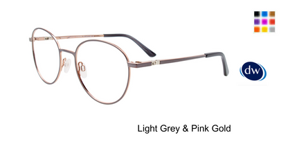 Light Grey Pink Gold